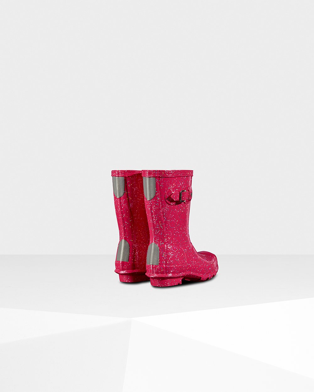 Galochas Hunter Criança Rosa - Original Little Giant Glitter - 16SXORVWU